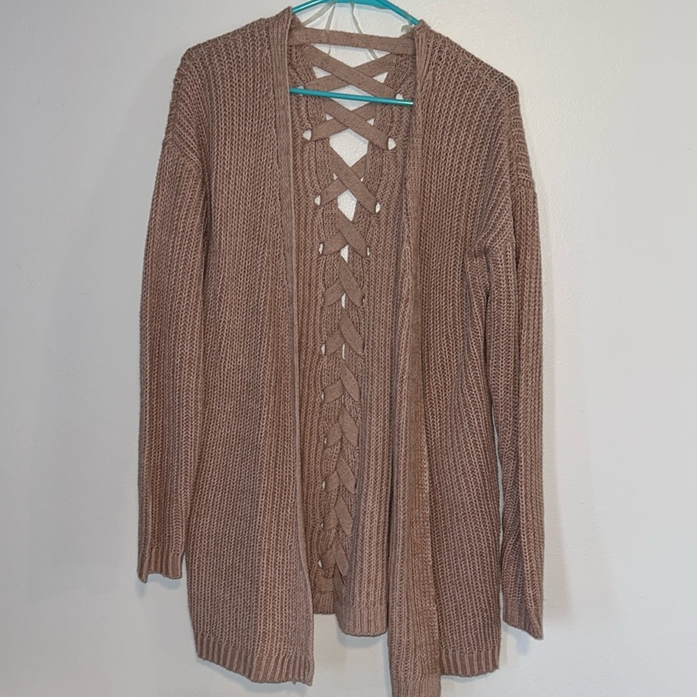 RUE21 size L braided cover up